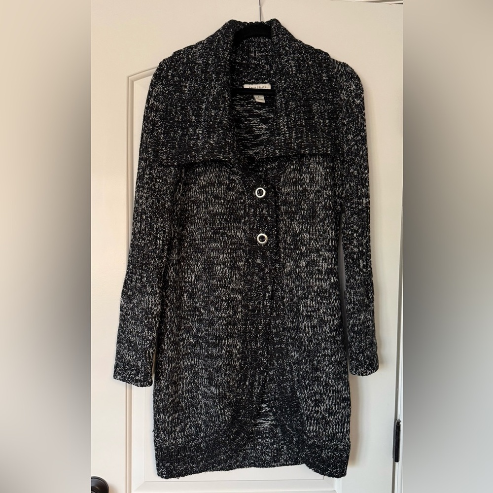 White House Black Market Monochrome Knit Sweater